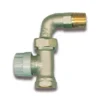 Robinet Thermostatique Saninstal Avec Coude 90° Laiton