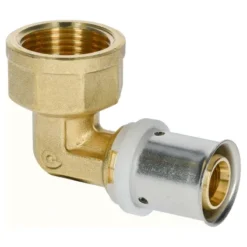 Raccord Coude à Sertir Multicouche Sanivesk Push 20x3/4"F