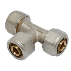 Raccord En T Multicouche Fileté Sanivesk Compression 16x16x16mm 3pcs