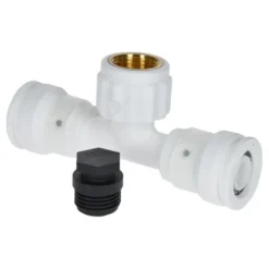 Té Multicouche Sanivesk Push 16mmx3/4"Fx16mm