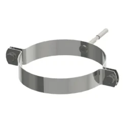 Bride Murale Pour Poêle à Pellets Saninstal Inox Ø80mm