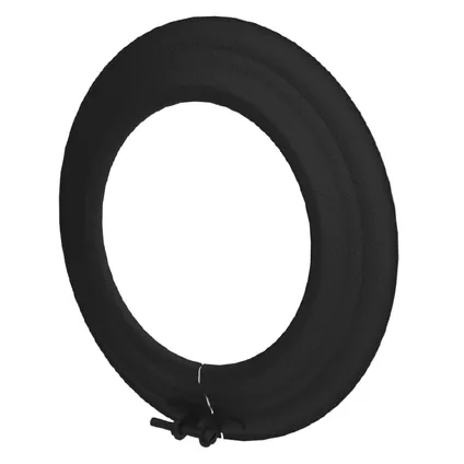 Rosace Saninstal Ø180mm Acier émaillé Noir 1 Rosace Saninstal Ø180mm Acier émaillé Noir