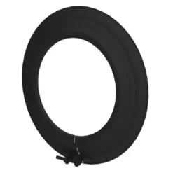 Rosace Saninstal Ø153mm Acier émaillé Noir