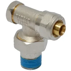 Raccord De Réglage Multicouche Avec Coude Sanivesk Pex 1/2"Mx16mm