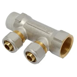 Distributeur CV Multicouche 2Gr Sanivesk 3/4"Fx16mm