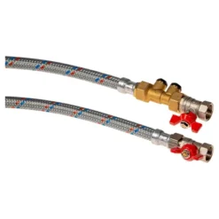 Jeu De Tuyaux De Charge Avec Robinet De Remplissage Sanivesk 1/2"F X 1/2F 80cm