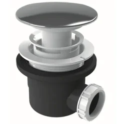 Allibert, Bouchon De Vidange De Douche 90 Mm Chromé