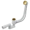 Alcaplast Siphon De Bain Flexible Avec Extrêmités Dorées