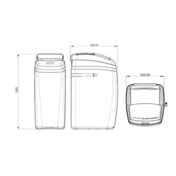 Adoucisseur D'eau Apic Callisto 22L -Plomberie Équipement Magasin origin 1230