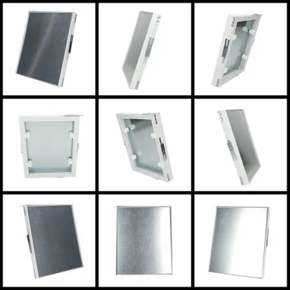 Trappe De Visite Awenta 250x400mm Panneau D'accès Magnétique Cadre En Acier à Carreaux 3 Trappe De Visite Awenta 250x400mm Panneau D'accès Magnétique Cadre En Acier à Carreaux – Image 3