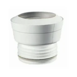 Manchon Pour WC Nicoll Droit Ø110mm Blanc Avec Joint à Lèvre