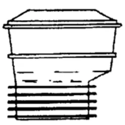 Manchon Pour WC Saninstal Excentrique Ø99/105mm Blanc Avec Joint à Lèvre