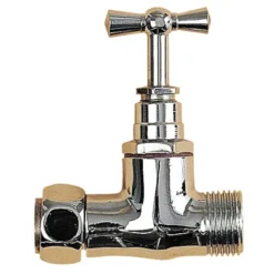 Robinet D'arrêt Droit WC Wirquin R26 Laiton Chromé