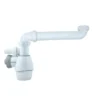 Siphon De Lavabo Wirquin Universel Blanc/gris