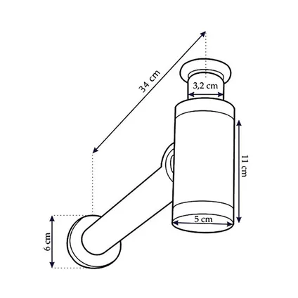 Rea Piège à Bouteille + Bonde à Pression Or Brillant 2 Rea Piège à Bouteille + Bonde à Pression Or Brillant – Image 2