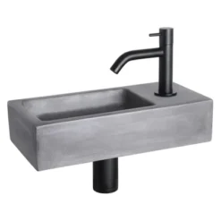 Siphon Differnz Mix&Match Noir Mat -Plomberie Équipement Magasin origin 1555