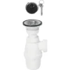 Siphon Pour Lavabo Avec Bouchon Wirquin