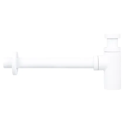 Siphon De Lavabo Differnz Design Mat Blanc 1 Siphon De Lavabo Differnz Design Mat Blanc