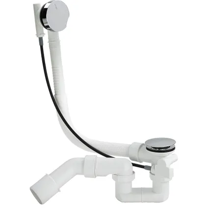 Viega Tuyau Flexible De Trop-plein Pour Baignoire Avec Bonde De Bain 1 Viega Tuyau Flexible De Trop-plein Pour Baignoire Avec Bonde De Bain