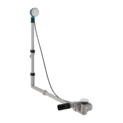 Siphon De Douche Et De Baignoire Geberit Avec Fermeture Automatique Blanc 40-50mm