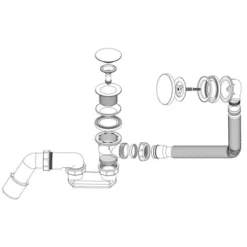 Tycner Long Siphon De Bain Flexible Finition Or 8 Tycner Long Siphon De Bain Flexible Finition Or -Plomberie Équipement Magasin origin 1697