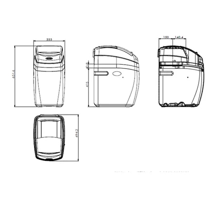 Adoucisseur D'eau APIC Callisto Junior 12,5L 2 Adoucisseur D'eau APIC Callisto Junior 12,5L – Image 2