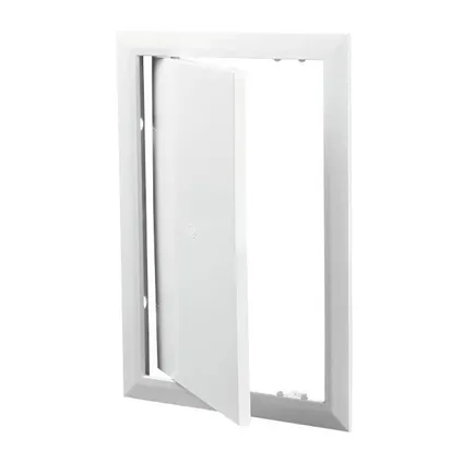 Vents 300x300mm Trappe De Visite En Plastique ABS Blanc à Charnière 2 Vents 300x300mm Trappe De Visite En Plastique ABS Blanc à Charnière – Image 2