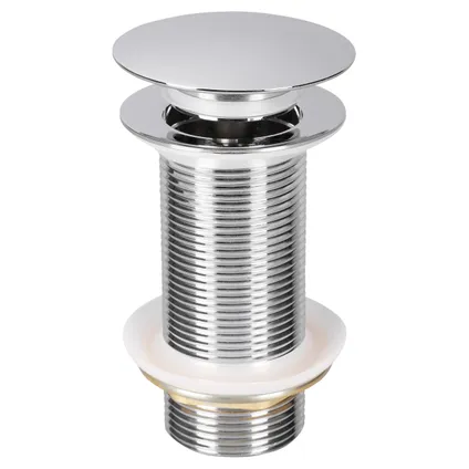 Bouchon De Vidange Mix&Match Differnz Design Pop-up Large Chrome 1 Bouchon De Vidange Mix&Match Differnz Design Pop-up Large Chrome