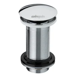 Bonde De Lavabo Wirquin 100mm Avec ClicK Chrome
