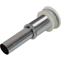 Bouchon De Vidange Aquazuro Pop-up 190x66x31mm Acier Inoxydable Blanc Mat -Plomberie Équipement Magasin origin 2130