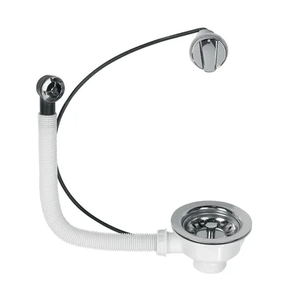 Bonde à Panier Pour évier Wirquin 1B 90mm 1 Bonde à Panier Pour évier Wirquin 1B 90mm