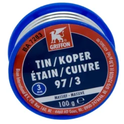 Fil De Soudure Griffon étain/cuivre 97/3 MS 3MM 100gr
