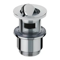 Bouche D'égout Wirquin Avec Valve Rotative 73-92mm Chrome