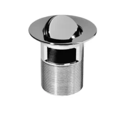 Bonde De Lavabo Wirquin Avec Bouchon Rotatif à Trop-plein