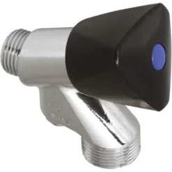 Robinet Lave-linge Avec Aérateur Sencys Noir 1/2"