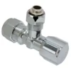 Robinet D'arrêt D'angle Schell Chrome 15mm X Filetage Femelle 3/8"