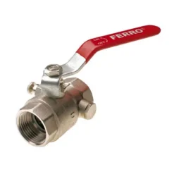 Ferro Robinet à Bille Avec Vanne De Vidange Fil Femelle à 5/4" Pouces