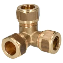 Raccord Bicône En T Sanivesk Compression 15x15x15mm