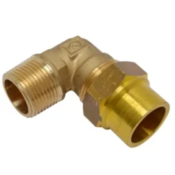 Raccord Bicône Coudé Fileté Sanivesk22mmx3/4"M