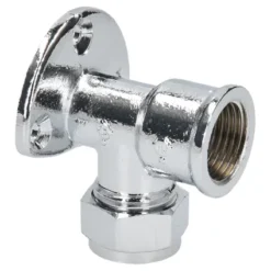 Plaque Murale Sanivesk Chrome Compression 15mmx1/2"F