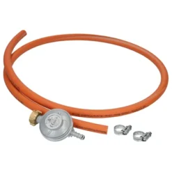 SCHELL Sanivesk Shell Gasset Tuyau 1,5mtr + 37mbar De Pression Régulateur De Propane