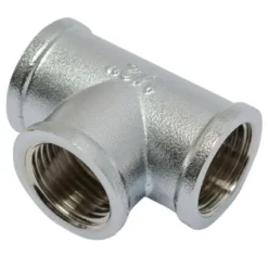 Raccord En T Sanivesk Chrome 1/2"Fx1/2"Fx1/2"F