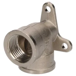 Plaque Murale Filetée Sanivesk Chrome 1/2"F X 1/2"F