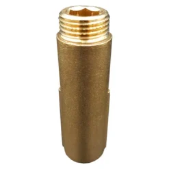 Invena Rallonge Du Filetage Du Tuyau 1/2" X Fonte Laiton - 70mm De Long