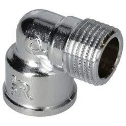 Coude Réduit Fileté Sanivesk 1/2"M X 1/2"F Chrome