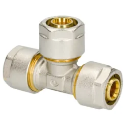 Raccord Bicône Multicouche En T Sanivesk Compression 20x20x20mm 3pcs