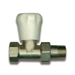 Vanne De Radiateur Saninstal 1/2" Droit Laiton