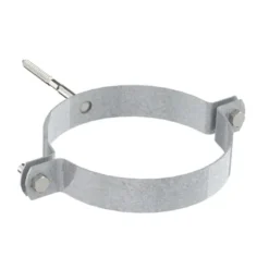 Collier Saninstal Avec Dock Ø200mm Acier Galvanisé