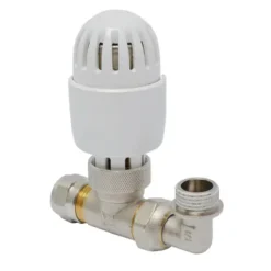 Vanne Radiateur Thermostatique Droit Sanivesk Pex 1/2"Mx16mm