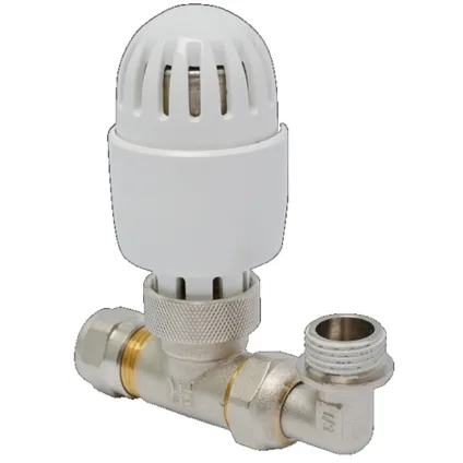 Vanne Radiateur Multicouche Coudé Sanivesk Pex 1/2"Mx16mm 1 Vanne Radiateur Multicouche Coudé Sanivesk Pex 1/2"Mx16mm